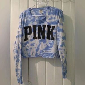 VS PINK tie dye crop top-medium
